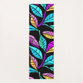 Glas in lood Leaves Design Yogamat (Achterkant)