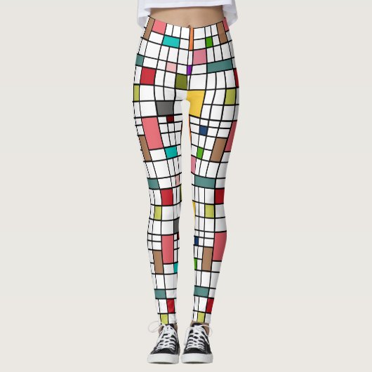 Glas in lood leggings (Voorkant)