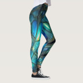 Glas in lood leggings (Rechts)