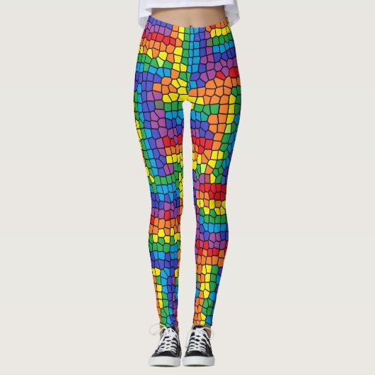 Glas in lood leggings (Voorkant)