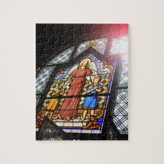 Glas in lood legpuzzel (Verticaal)