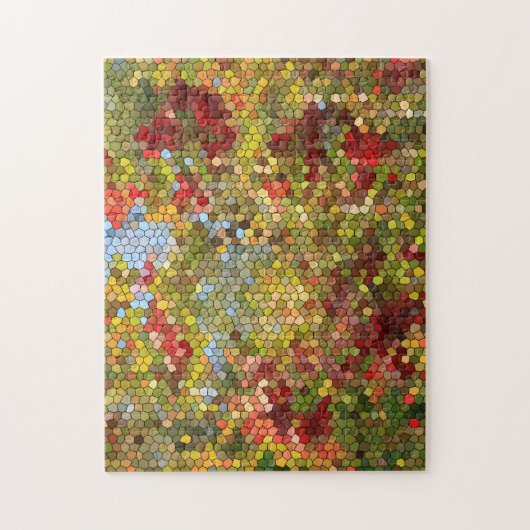 Glas in lood legpuzzel (Verticaal)