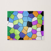 Glas in lood legpuzzel (Horizontaal)