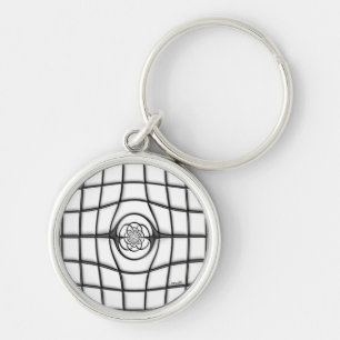 Glas in lood (licht) Sleutelhanger (sleutelhanger)