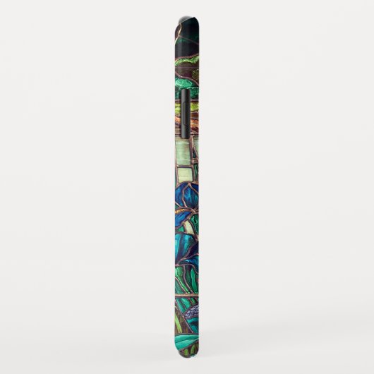 Glas in lood lijkt op wilde eenden  natuur Case-Mate iPhone case (Achterkant/rechts)