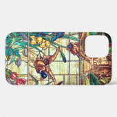 Glas in lood lijkt op wilde eenden  natuur Case-Mate iPhone case (Achterkant (horizontaal))