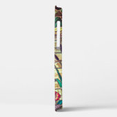 Glas in lood lijkt op wilde eenden  natuur Case-Mate iPhone case (Achterkant / Links)