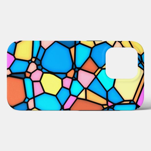 Glas-in-lood Lite Case-Mate iPhone Case (Achterkant (horizontaal))