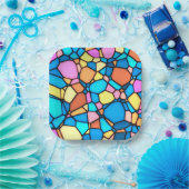 Glas in Lood Lite Papieren Bordje (Feest)