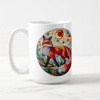 Glas in lood Look Red Fox