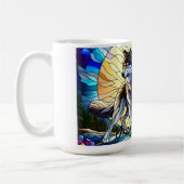 Glas in lood Look Wolf Pair Koffiemok (Links)