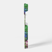 Glas in lood Lotus iPhone 14 Slim Fit Hoesje (Linkerkant)