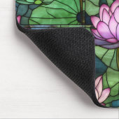 Glas in lood Lotus Muismat (Hoek)