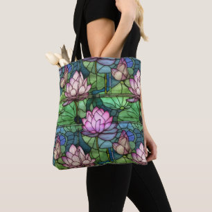 Glas in lood Lotus Shoulder Tas