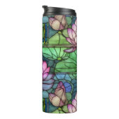 Glas-in-lood Lotus Thermobeker Thermosbeker (Geroteerd rechts)