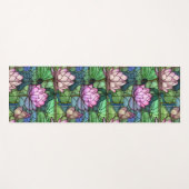 Glas in lood Lotus yogamat (Voorkant (horizontaal))