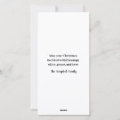 Glas-in-lood Madonna kaart (Achterkant)