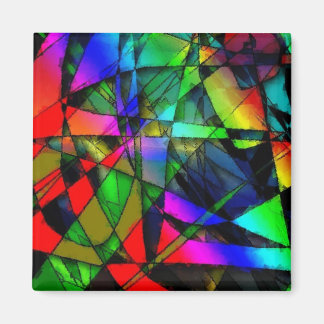 Glas in lood magneet
