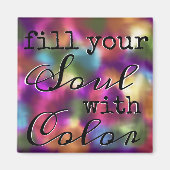 Glas in lood magneet (Voorkant)