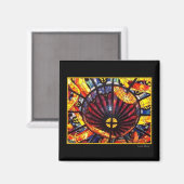 "Glas in lood Magnet (Voorkant / Achterkant)