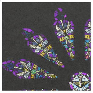 Glas in lood Mandala Fabric Stof