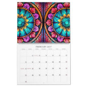 Glas in lood Mandela Kalender (Feb 2027)