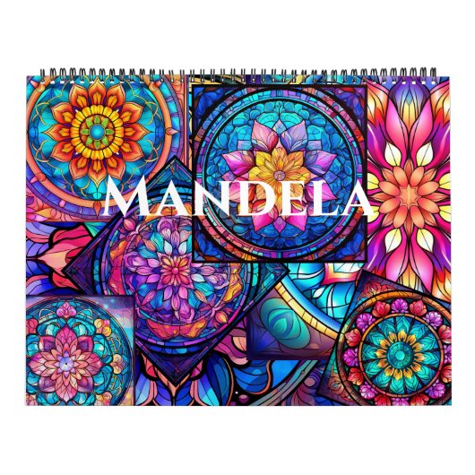 Glas in lood Mandela Kalender (Hoes)