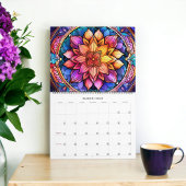 Glas in lood Mandela Kalender