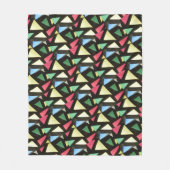 Glas in lood met dunne kersttas fleece deken (Voorkant)