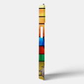 Glas in lood met een hondenportret Case-Mate iPhone case (Achterkant / Rechts)