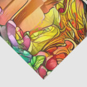 Glas in lood Modern Art Collectie Tissuepapier (Detail)