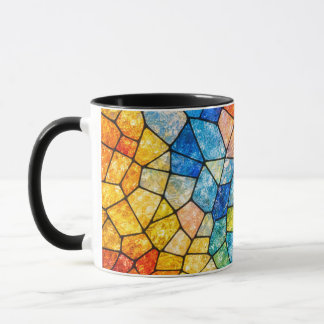 Glas-in-lood Mok