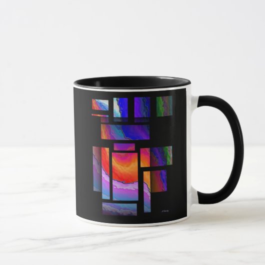 Glas in lood mok (Rechts)