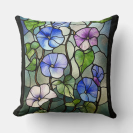 Glas in lood Morning Glories Kussen