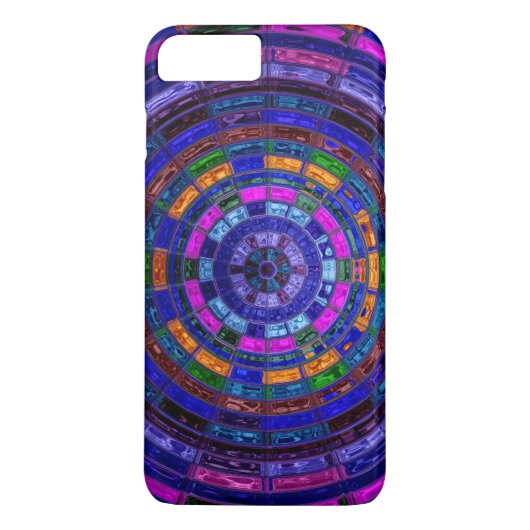 Glas in lood Mosaic Abstract #3 Case-Mate iPhone Case (Achterkant)