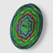 Glas in lood Mosaic Abstract #4 Grote Klok (Hoek)