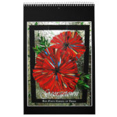 Glas in lood Mosaic Calendar Kalender (Hoes)