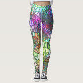 Glas in lood Mosaic Leggings (Voorkant)