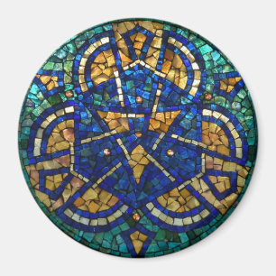 Glas in lood Mosaic Magnet "Kaleidoscope"
