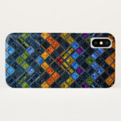 Glas in lood Mosaic Pattern Case-Mate iPhone Case (Achterkant (horizontaal))