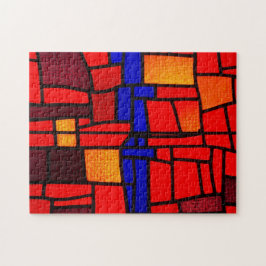 Glas in lood Mosaic Puzzle Legpuzzel