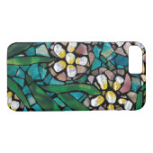 Glas in lood Mosaic Spring Flowers iPhone 7 Hoesje (Achterkant (Horizontaal))