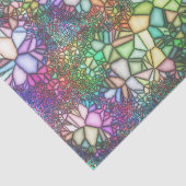 Glas in lood Mosaic Tissuepapier (Detail)