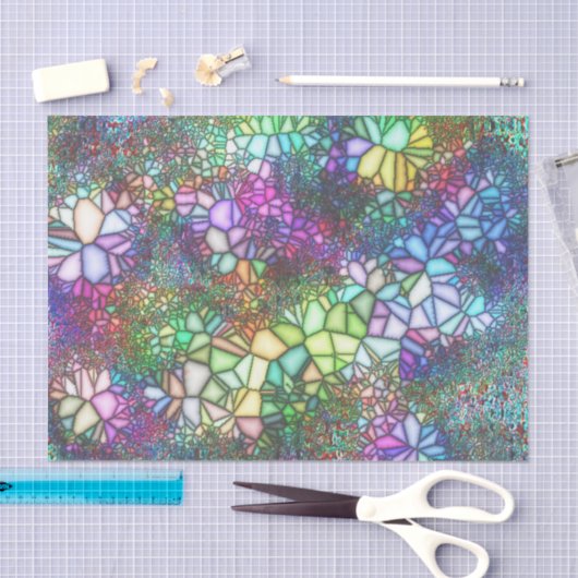 Glas in lood Mosaic Tissuepapier (Craft)