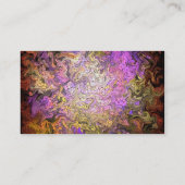 Glas in lood Mosaic Visitekaartje (Achterkant)