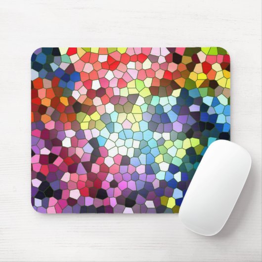 Glas in lood Mousepad Muismat (Met muis)