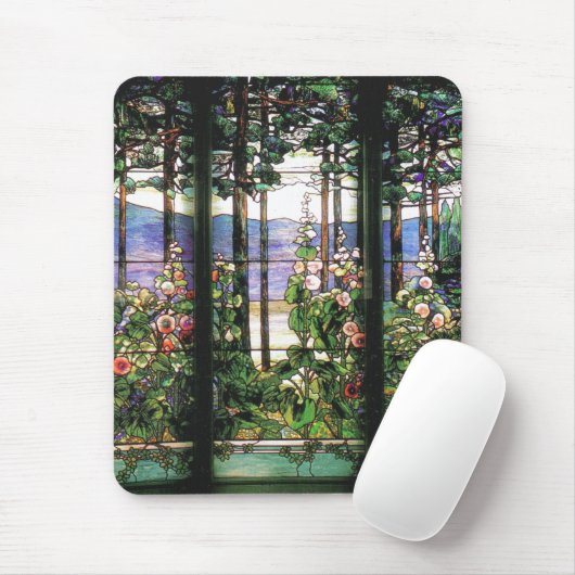 Glas in lood Mousepad Muismat (Met muis)