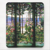 Glas in lood Mousepad Muismat (Voorkant)