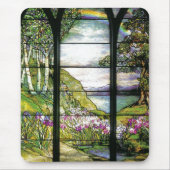 Glas in lood Mousepad Muismat (Voorkant)