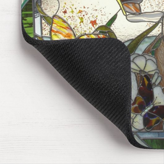 Glas in lood Mousepad Muismat (Hoek)